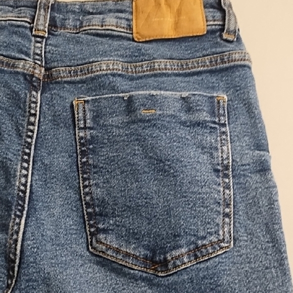 5 Pocket Cotton Stretch Denim Jeans High Rise - Picture 9 of 16